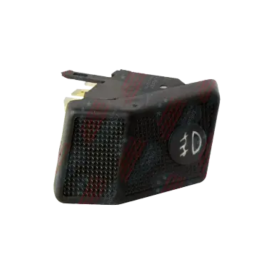 Interruptor de Farol de Milha - Vw, Gol Gts, Gti, Voyage Gl, Sport, Parati Gl, Gls, Saveiro Gl 1984 a 1994 - 1 Posição, 4 Terminais, 12v - Im11290