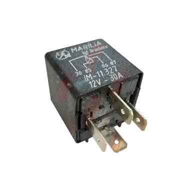 Relé Auxiliar - 30a 4 Terminais com Relé de Buzina - Uso Geral, 12v  -im11327