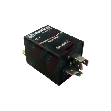 Relé Automático dos Faróis 5 Terminais - Acende Os Faróis Automaticamente Após a Partida Aprox, 15 Segundos, 12v - Im18400