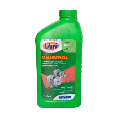 Óleo Ingrax - Unigerol 80w - Gl4, 1l -11275 