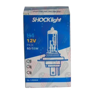 Lâmpada Halogena Standart H4 P43t - 12v 60/55w - Sl-120004