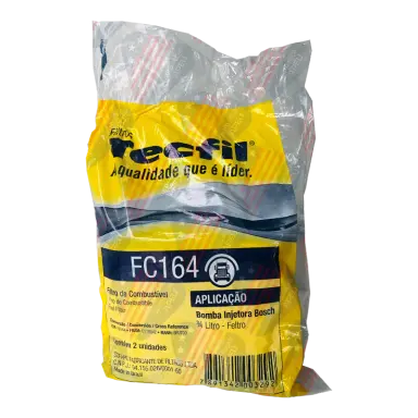 Filtro de Combustivel - Mercedes Benz 712e, 812l, 912l, 914l, Of 1314, Oh 1313, Lo814, Lo809 - Fc164