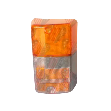 Lente para Lanterna Pl0446 - Amarelo e Cristal, Esquerdo - Pl04471206