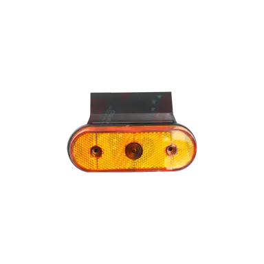 Lanterna Lateral  Universal - Facchini - com Soquete, Suporte, Amarelo - Pl06081901