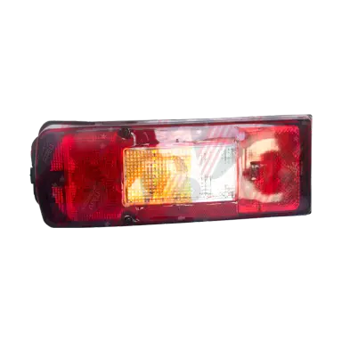 Lanterna Led Traseira - Volvo Fh - 32 Leds, Conector e Vigia, Esquerdo - Tricolor - Pl07282249