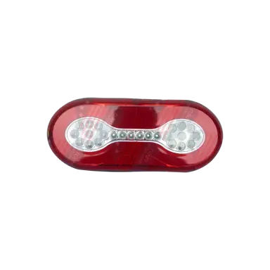 Lanterna Traseira Phantom  Led - Implementos Rodoviarios - Conector 5 Vias, 2 Conectores Auxiliares 2 Via, Bicolor, 24v - Pl08863367