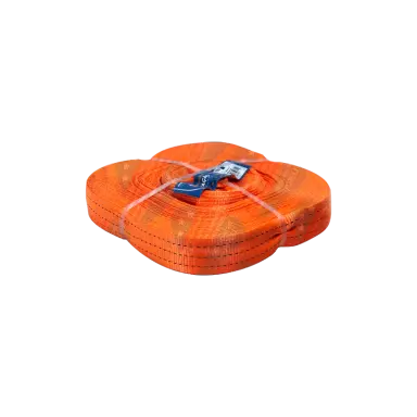 Rolo de Cinta Poliester Laranja - 50 Mm, 50 M - 3 Ton - 02111355003