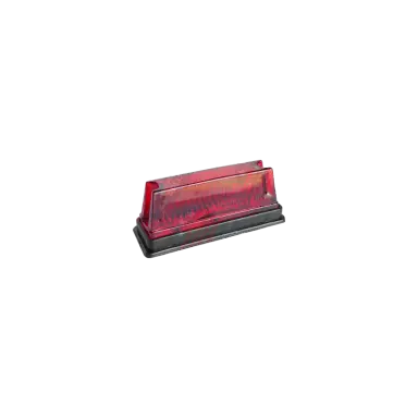 Lanterna Retangular - Furgao - Vermelho - Pl04520003