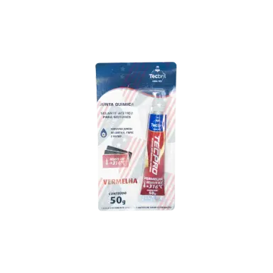 Silicone para Alta Temperatura - Vermelho, 50g - 5920020
