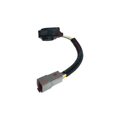 Sensor Pedal Acelerador- Volvo Fh12 - 5 Pinos Redondo, Conector Quadrado  Cinza - 30-063