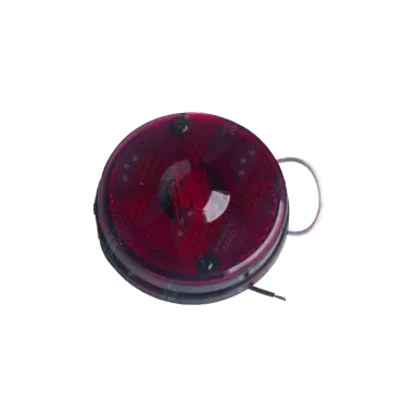 Lanterna Lateral 1 Led - Universal, com Cabos, Base Reta com Haste, Vermelho - Pl05261543