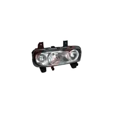 Farol sem Farolete com Lente de Vidro - Mb Atego 2010 - Lado Direito - 30566